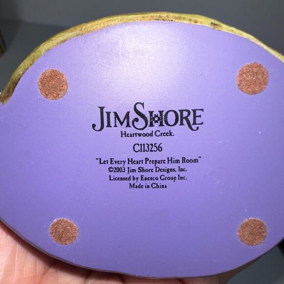 Jim Shore Three Wisemen Let Every Heart Prepare Him Room 2003 Vintage Set of 3 - Picture 15 of 16